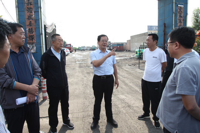 朔州动态 8月2日,市委书记陈振亮就大气污染防治在朔城区,平鲁区现场