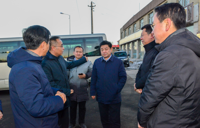 刘亮在朔城区 平鲁区督导大气污染防治工作