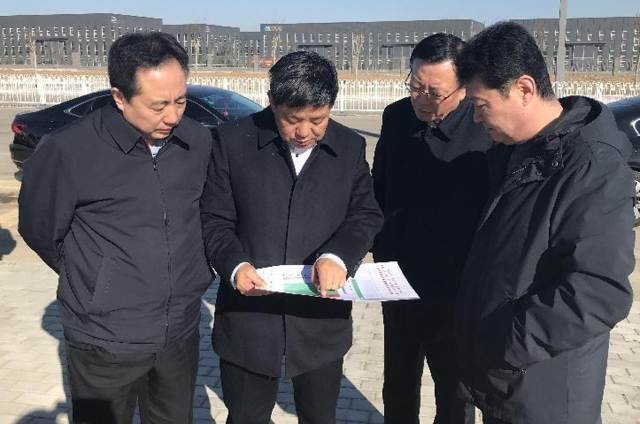 劉亮在朔州經濟開發區調研