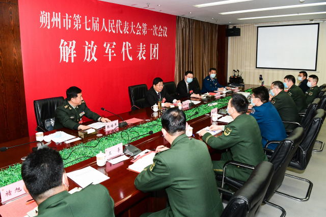 姜四清參加解放軍代表團全團會議時強調 堅持黨管武裝 加快融合發展 推進國防動員工作邁上新臺階