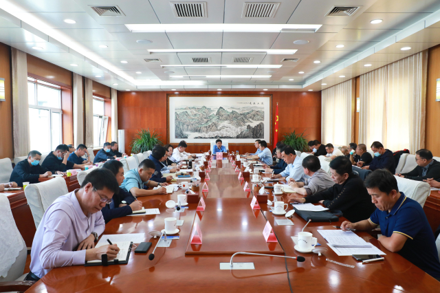 刘亮主持召开全市煤炭增产保供和产能新增工作推进会